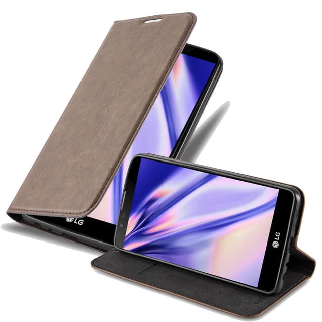 LG STYLUS 2 lommebokdeksel case (brun)