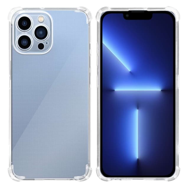 iPhone 13 PRO MAX Suojakuori Kotelo (Läpinäkyvä)