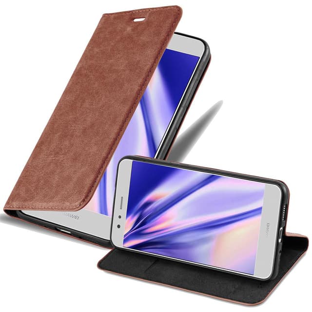 Huawei P10 LITE lommebokdeksel case (brun)