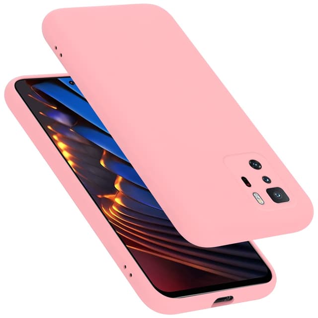 Xiaomi POCO X3 GT silikondeksel case (rosa)