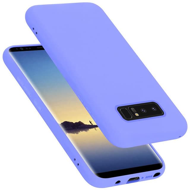 Samsung Galaxy NOTE 8 silikondeksel case (lilla)