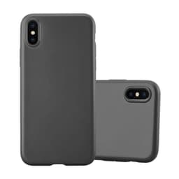 iPhone X / XS Suojakuori Suojakotelo Case (harmaa)