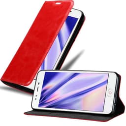 ZTE Nubia M2 LITE lommebokdeksel deksel (rød)