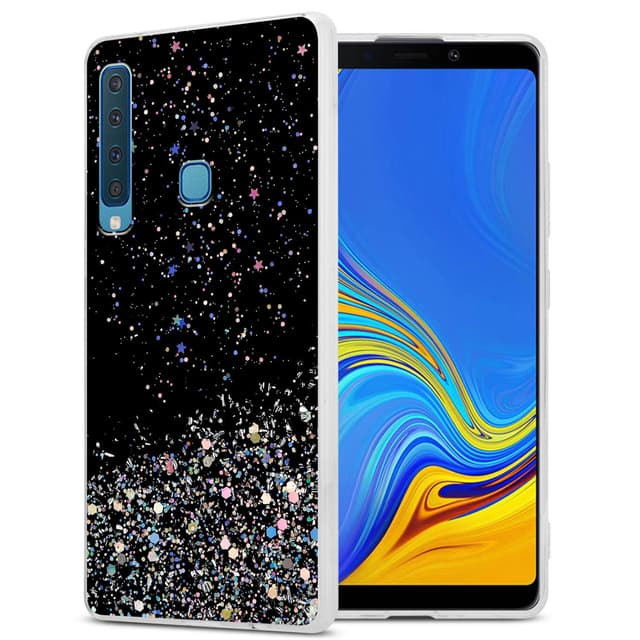 Samsung Galaxy A9 2018 Suojakuori Kotelo (Musta)