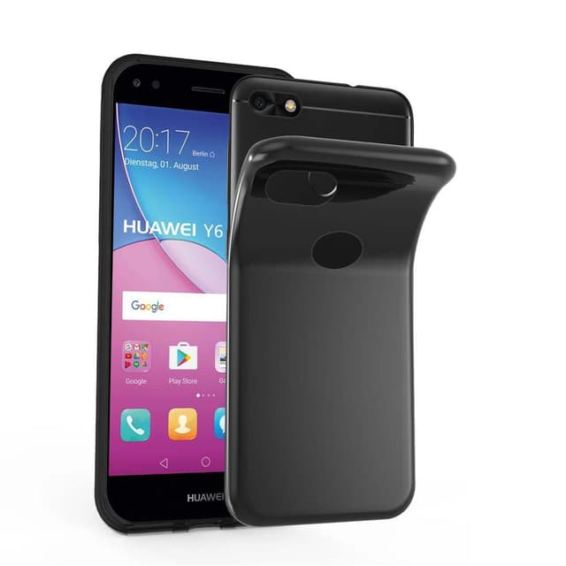 Huawei Y6 PRO 2017 Cover TPU Etui (Sort)