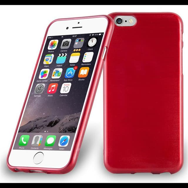 iPhone 6 / 6S Cover Etui Case (Rød)