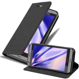 HTC Desire 530 / 630 lommebokdeksel case (svart)