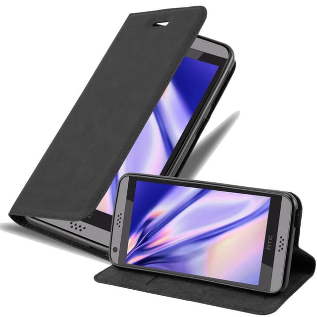 HTC Desire 530 / 630 lommebokdeksel case (svart)