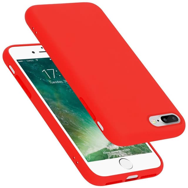 iPhone 7 PLUS / 7S PLUS / 8 PLUS Cover Etui Case (Rød)