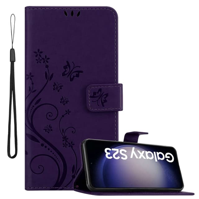 Samsung Galaxy S23 Pungetui Cover Case (Lilla)