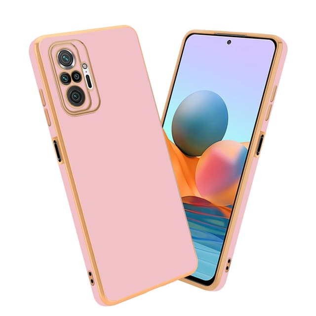 Xiaomi RedMi NOTE 10 PRO Skal Fodral Case (Rosa)