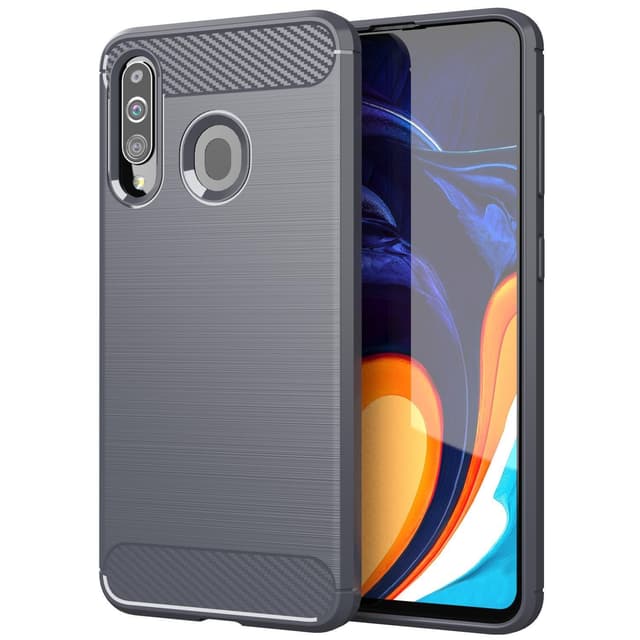 Samsung Galaxy A20s Skal Fodral Case (Grå)