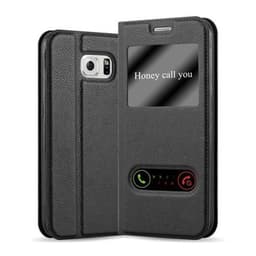Lompakkokotelo Samsung Galaxy S6 Case (Musta)