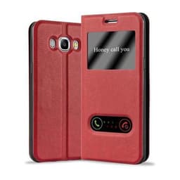 Lompakkokotelo Samsung Galaxy J7 2016 Case (Punainen)