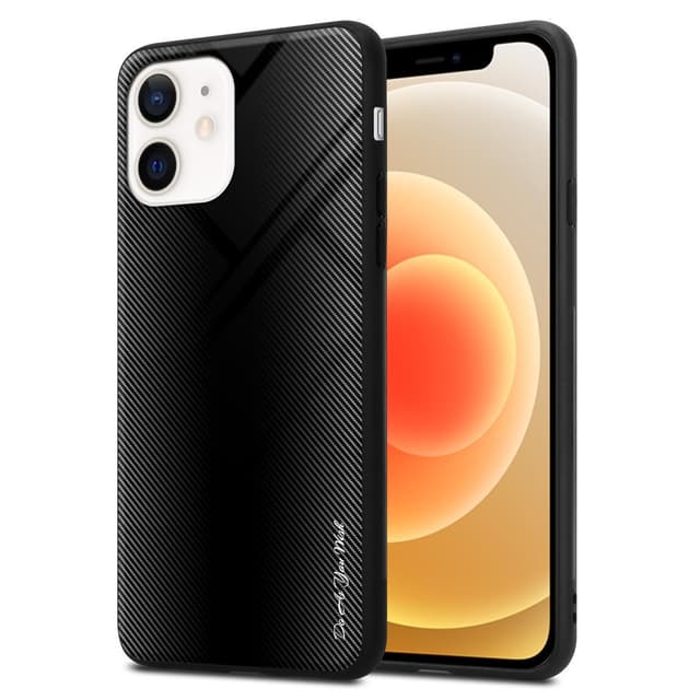 Cover iPhone 12 MINI Etui Case (Sort)