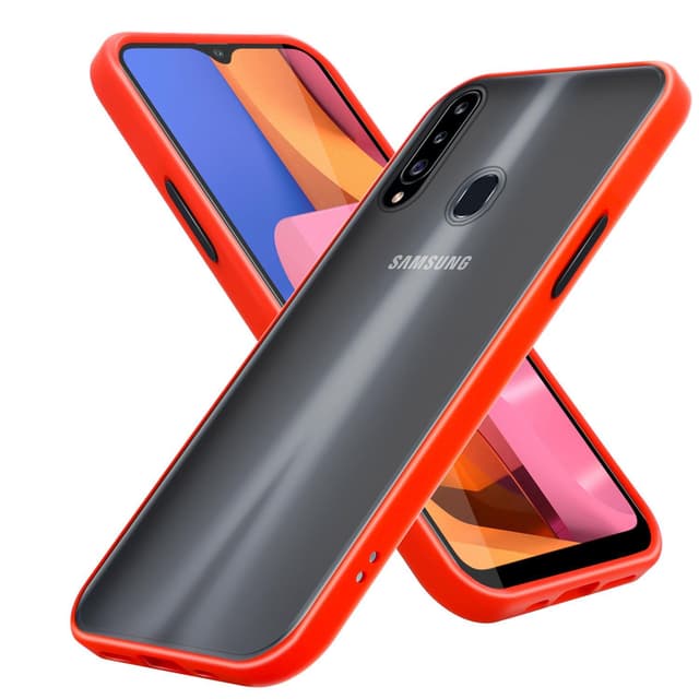 Samsung Galaxy A20s Suojakuori Kotelo (Läpinäkyvä)