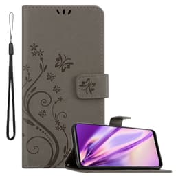 OnePlus Nord CE 2 5G Suojakuori Lompakkokotelo (harmaa)
