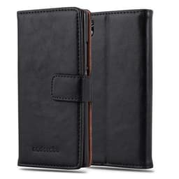 Huawei ASCEND P7 lommebokdeksel etui (svart)