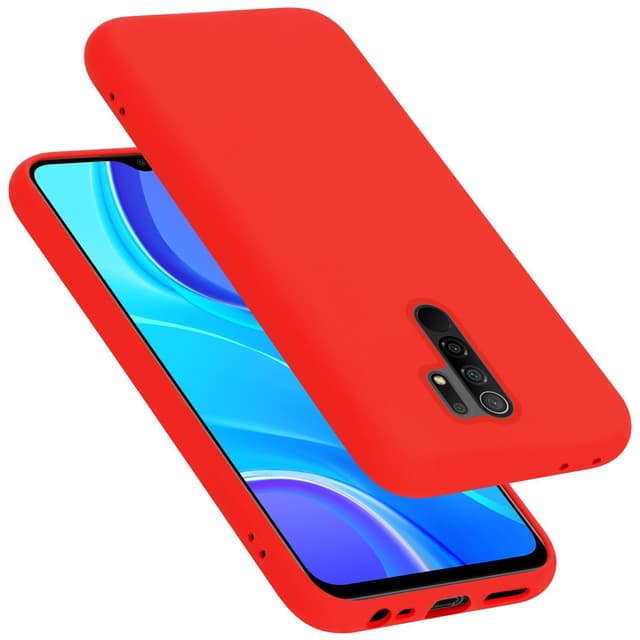 Xiaomi RedMi 9 Cover Etui Case (Rød)