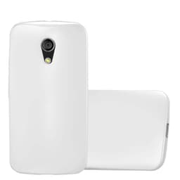 Motorola MOTO G2 Suojakuori Kotelo (Hopea)
