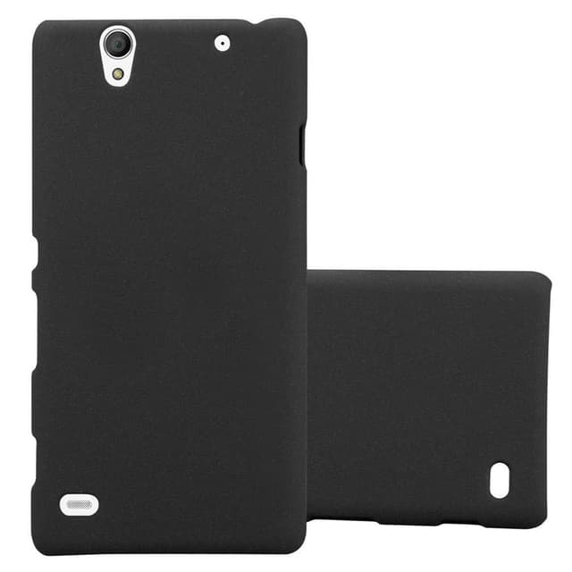 Sony Xperia C4 Suojakuori Kotelo Case (Musta)