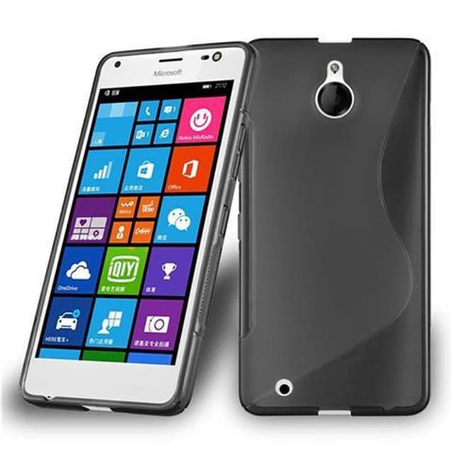 Nokia Lumia 850 silikondeksel case (svart)