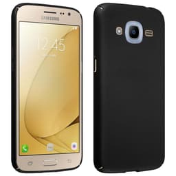 Samsung Galaxy J2 2016 Suojakuori Kotelo Cover (Musta)