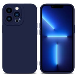 iPhone 12 PRO MAX Deksel cover case (blå)