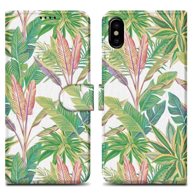 iPhone X / XS Suojakuori Lompakkokotelo Case Cover
