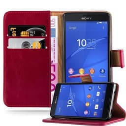 Sony Xperia Z3 COMPACT Suojakuori Lompakkokotelo