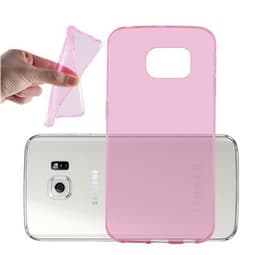 Samsung Galaxy S6 EDGE Skal Fodral Case (Rosa)