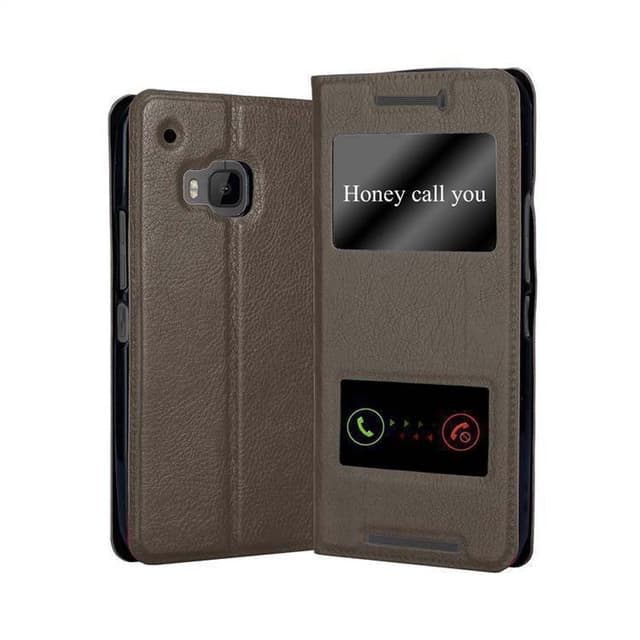 Pungetui HTC ONE M9 Cover Case (Brun)