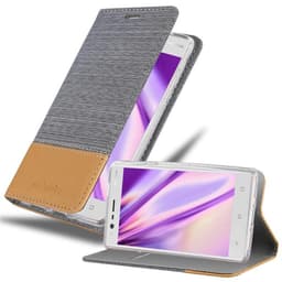 Nokia 3 2017 Suojakuori Lompakkokotelo (harmaa)