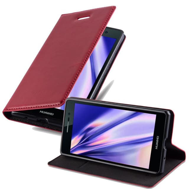 Huawei ASCEND P7 Cover Etui Case (Rød)