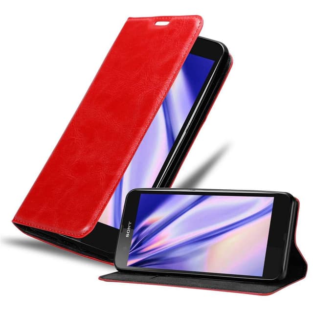 Sony Xperia Z Skal Fodral Case (Röd)