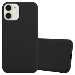 iPhone 12 MINI Skyddsskal Skal Fodral (Svart)