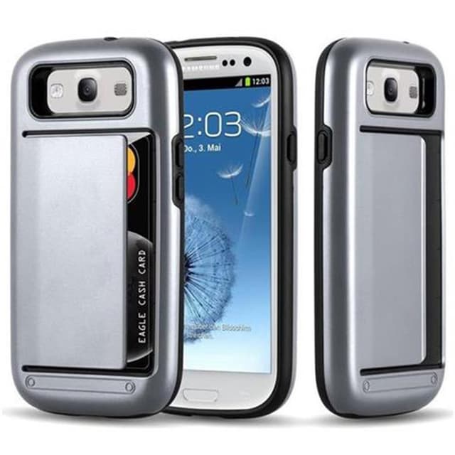 Samsung Galaxy S3 / S3 NEO Suojakuori Kotelo (Hopea)