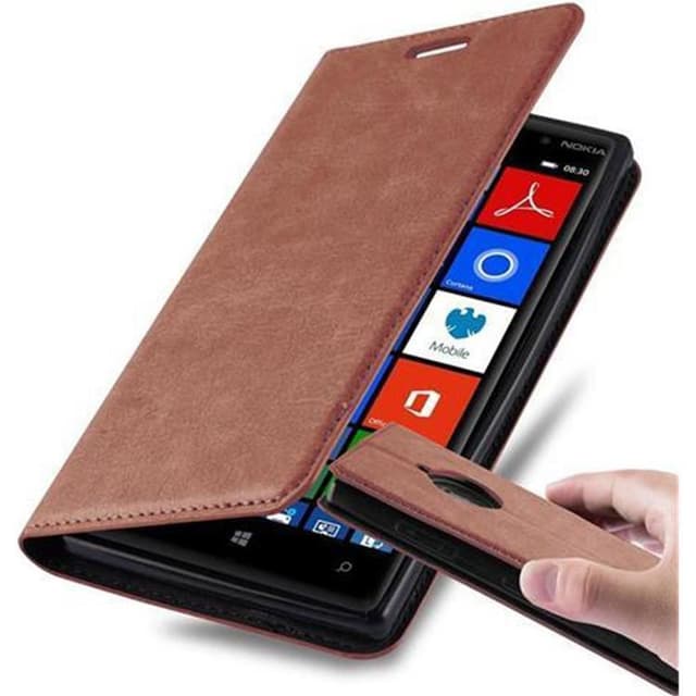 Nokia Lumia 830 Cover Etui Case (Brun)