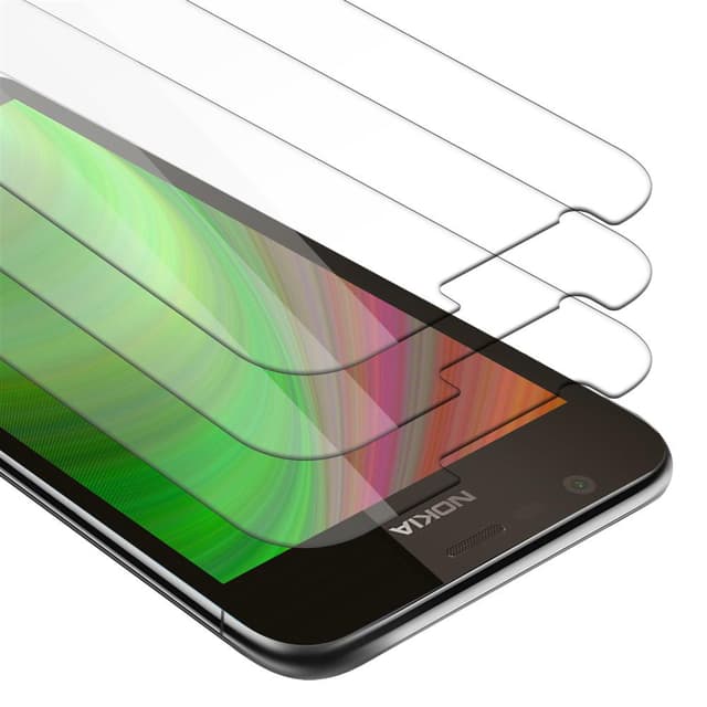 Nokia 1 2018 3x Skjermbeskytter Skärmskydd