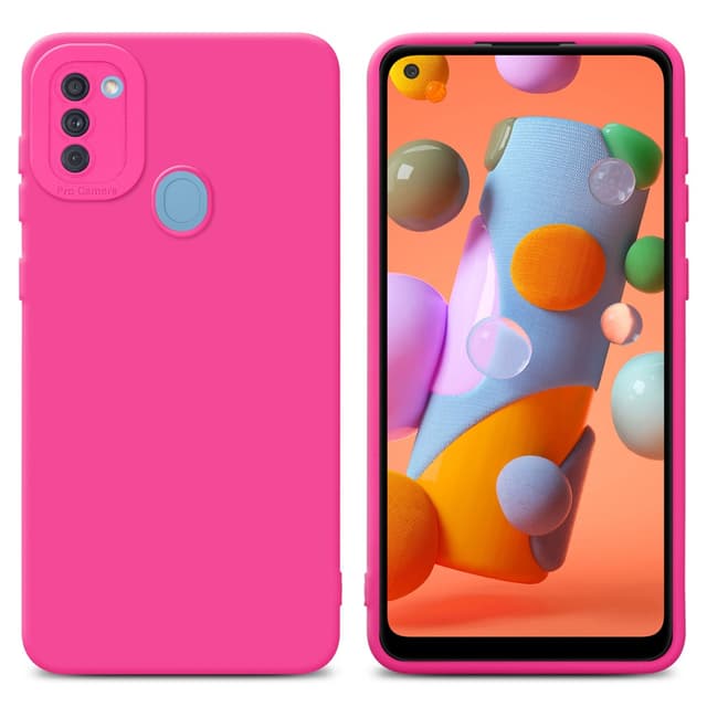 Samsung Galaxy A11 / M11 Cover Etui Case (Lyserød)