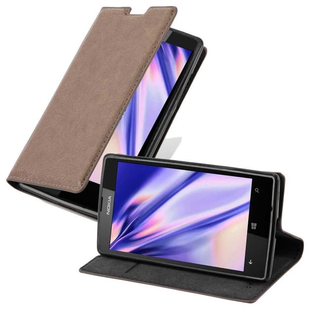Nokia Lumia 520 / 521 Skal Fodral Case (Brun)