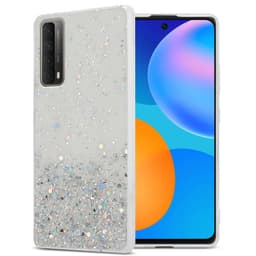 Huawei P SMART 2021 Silikondeksel Glitter