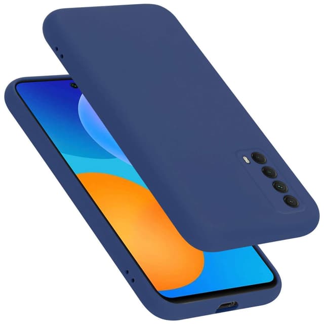 Huawei P SMART 2021 Skal Fodral Case (Blå)