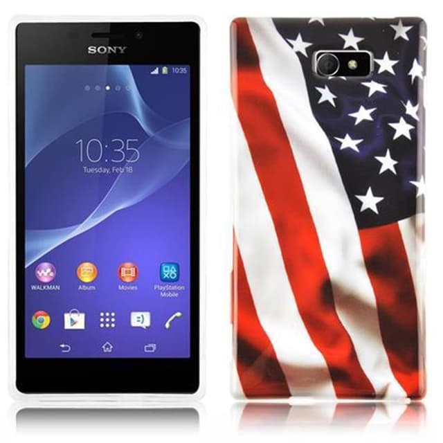 Coque Souple Silicone Transparente Pour Sony Xperia M2 / M2 Aqua D2303 - Générique