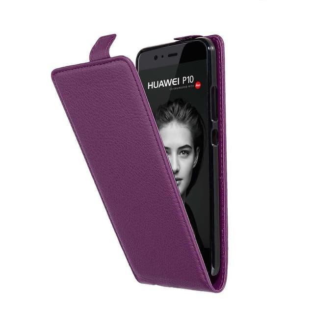 Huawei P10 Pungetui Flip Cover (Lilla)