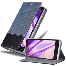 Motorola MOTO X3 Suojakuori Lompakkokotelo (Sininen)