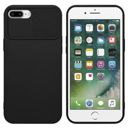 iPhone 7 PLUS / 7S PLUS / 8 PLUS Cover Etui Case (Sort)