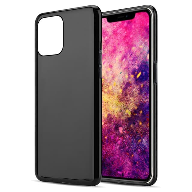 iPhone 12 PRO MAX Cover TPU Etui (Sort)
