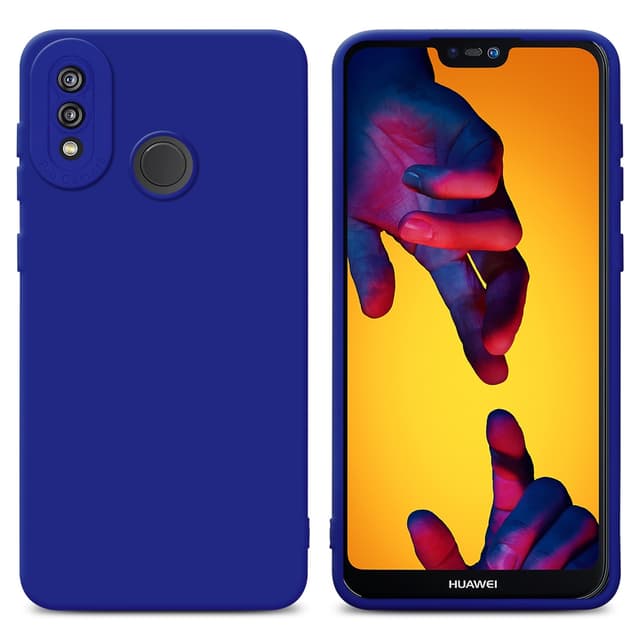 Huawei P20 LITE 2018 / NOVA 3E Cover Etui Case (Blå)