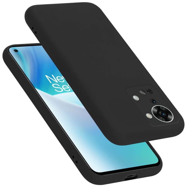 OnePlus Nord 2T Suojakuori Kotelo Case (Musta)